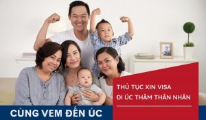 thủ tục xin visa đi úc thăm thân nhân