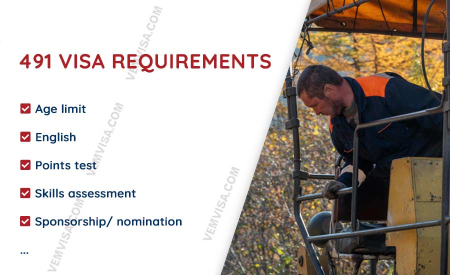 Subclass 491 Visa - Skilled Work Regional (Provisional) Visa