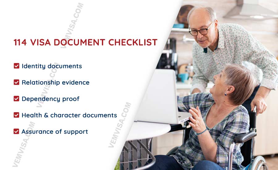 document checklist for 114 visa australia
