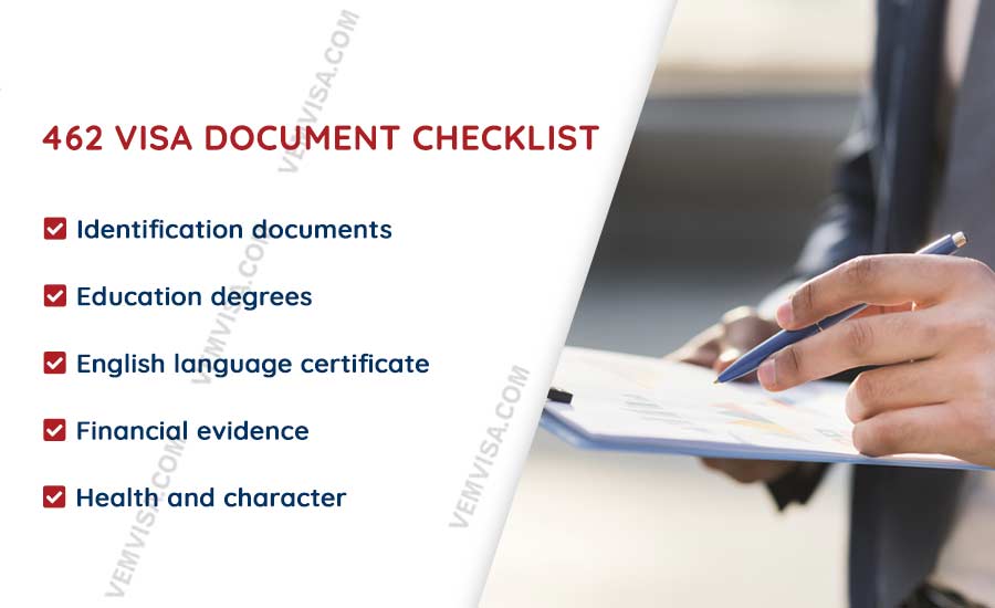 Document checklist for a second or third Australian Work and Holiday visa subclass 462