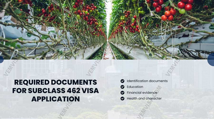 subclass 462 visa document checklist