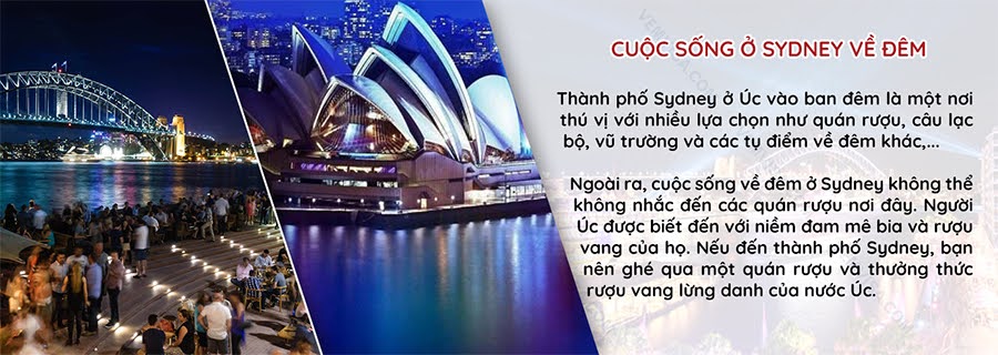 cuộc sống về đêm ở sydney