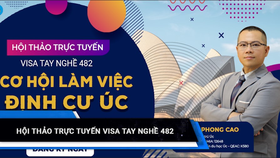 Hội thảo trực tuyến visa 482 Úc