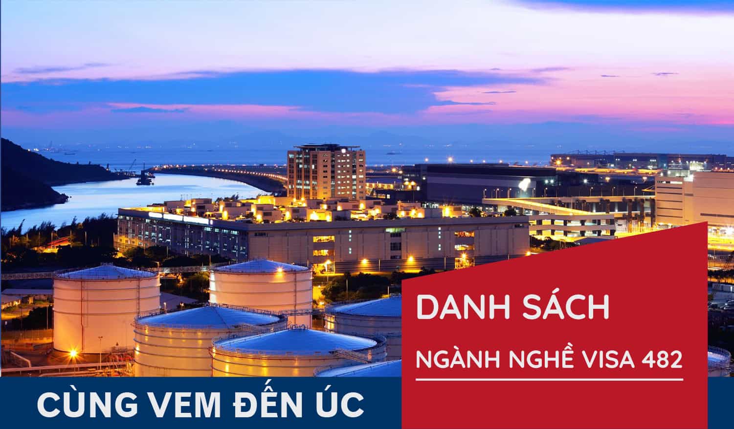 Danh sách ngành nghề visa 482