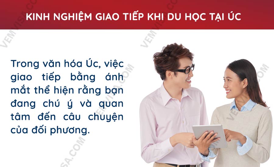 Kinh nghiệm giao tiếp khi du học tại Úc