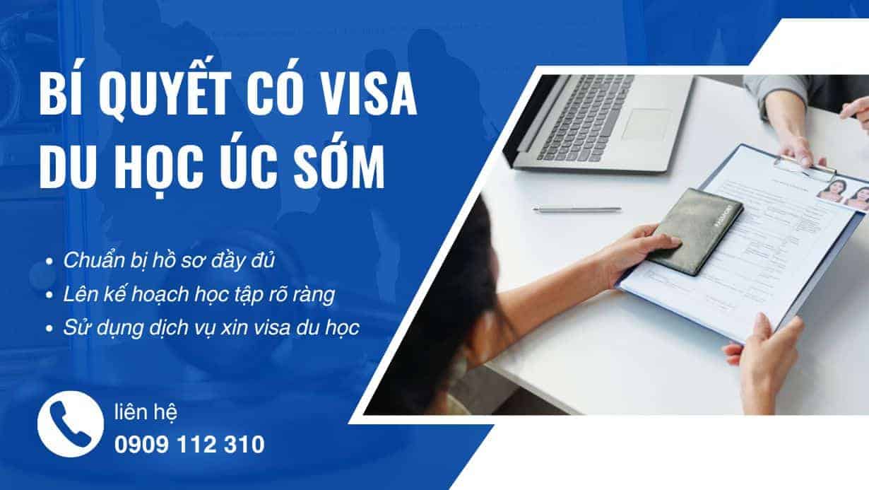 Kinh nghiệm xin visa du học Úc