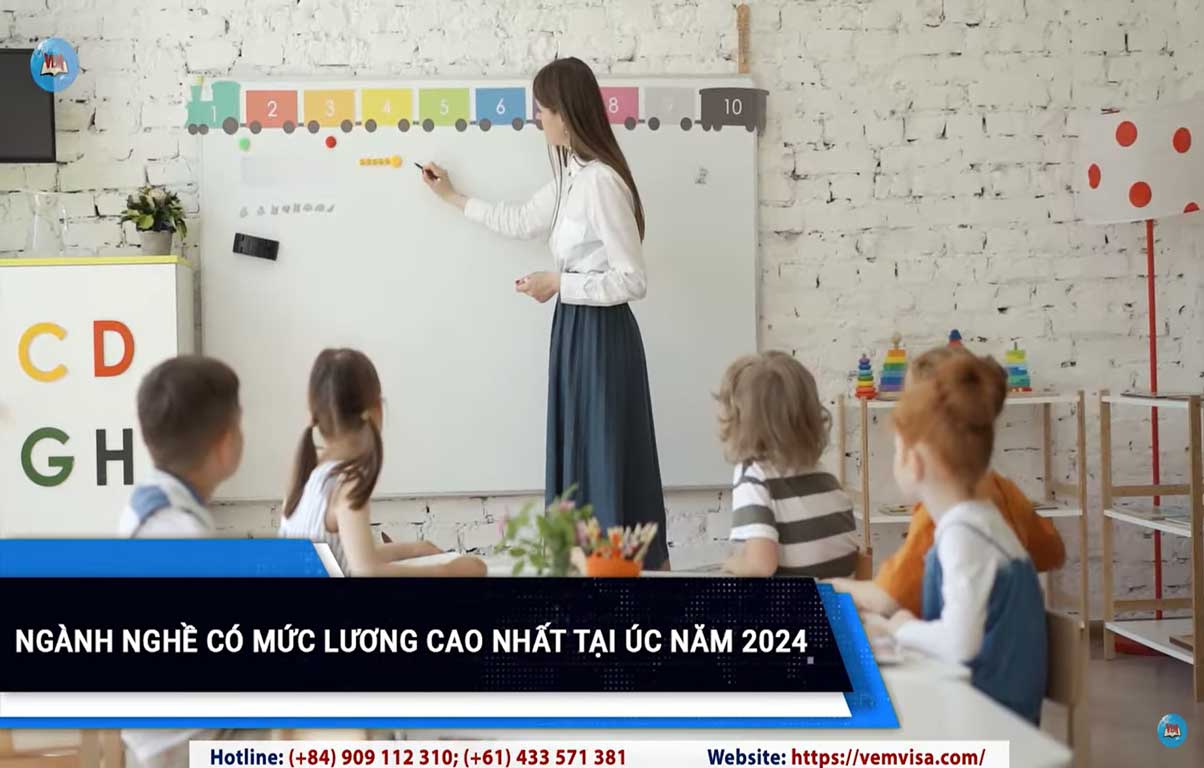 ngành nghề lương cao tại úc