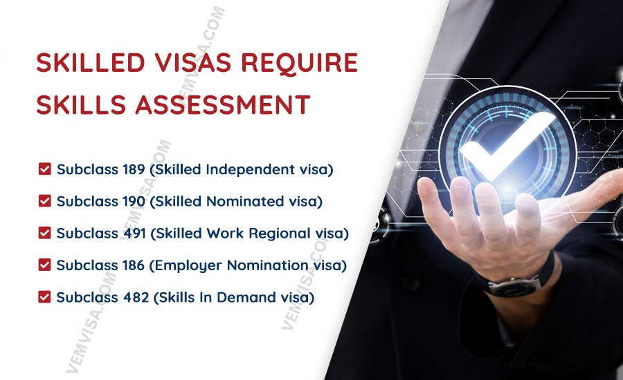 Professional preparing an Australian skills assessment for skilled migration