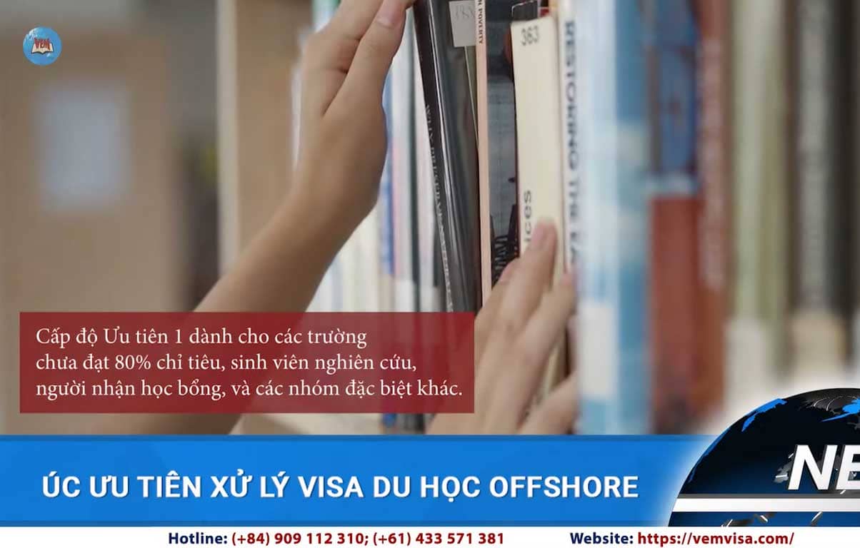 ưu tiên xử lý visa du học offshore