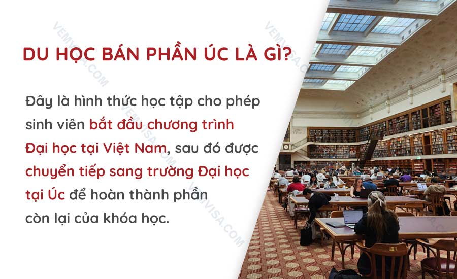 Du học bán phần Úc là gì? Giải thích mô hình học chuyển tiếp