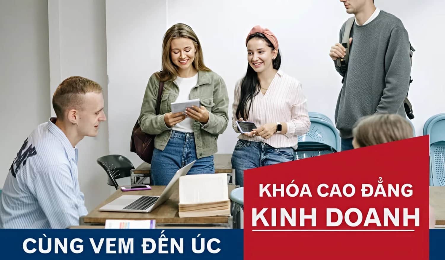 Du học Cao đẳng kinh doanh Úc cùng VEM