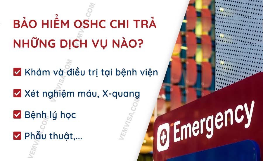 Bảo hiểm OSHC chi trả những dịch vụ nào
