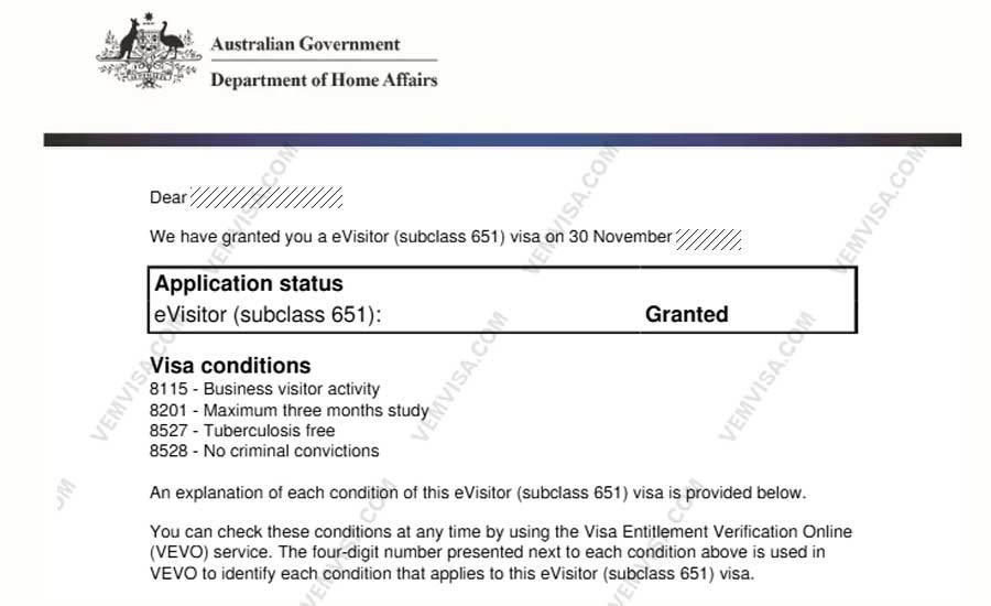 Visa 651 Úc là gì