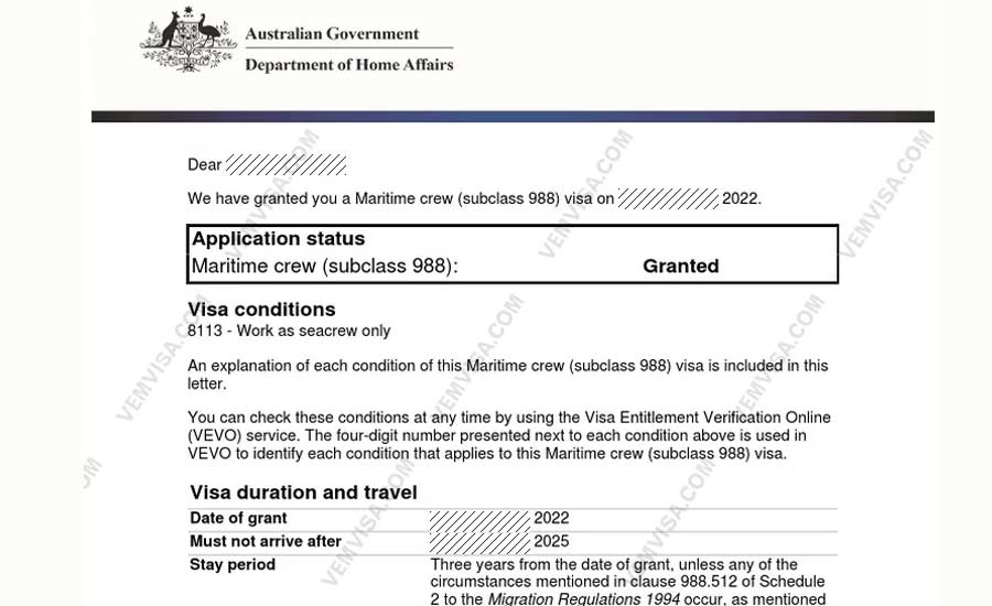 Visa 988 Úc là gì?