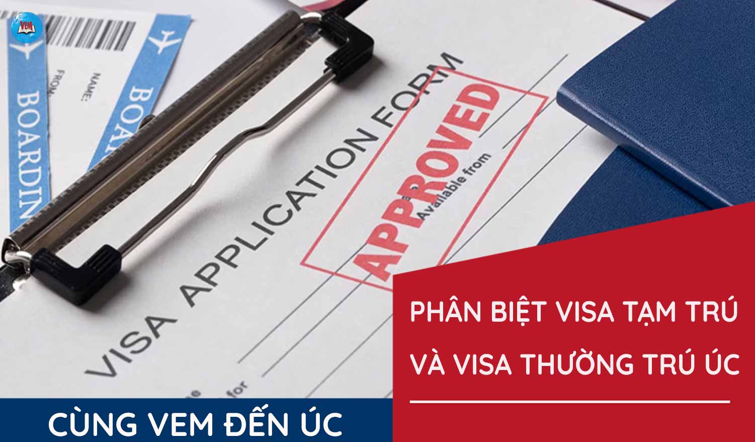 Phân biệt visa tạm trú và visa thường trú Úc