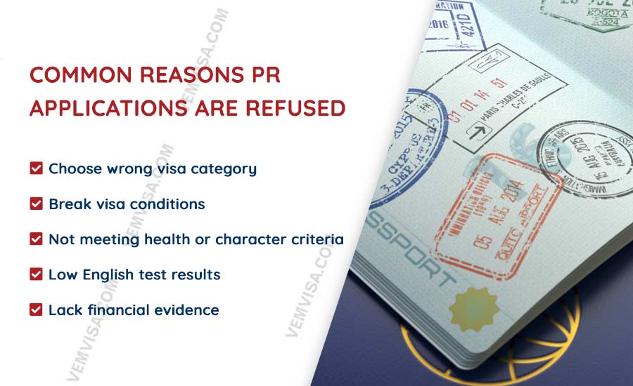 reason pr application refused