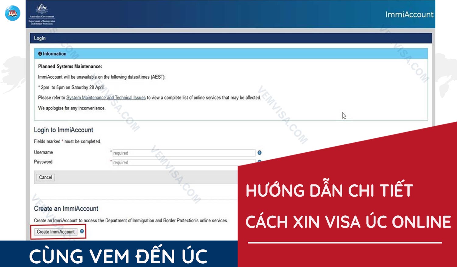 Cách xin visa Úc