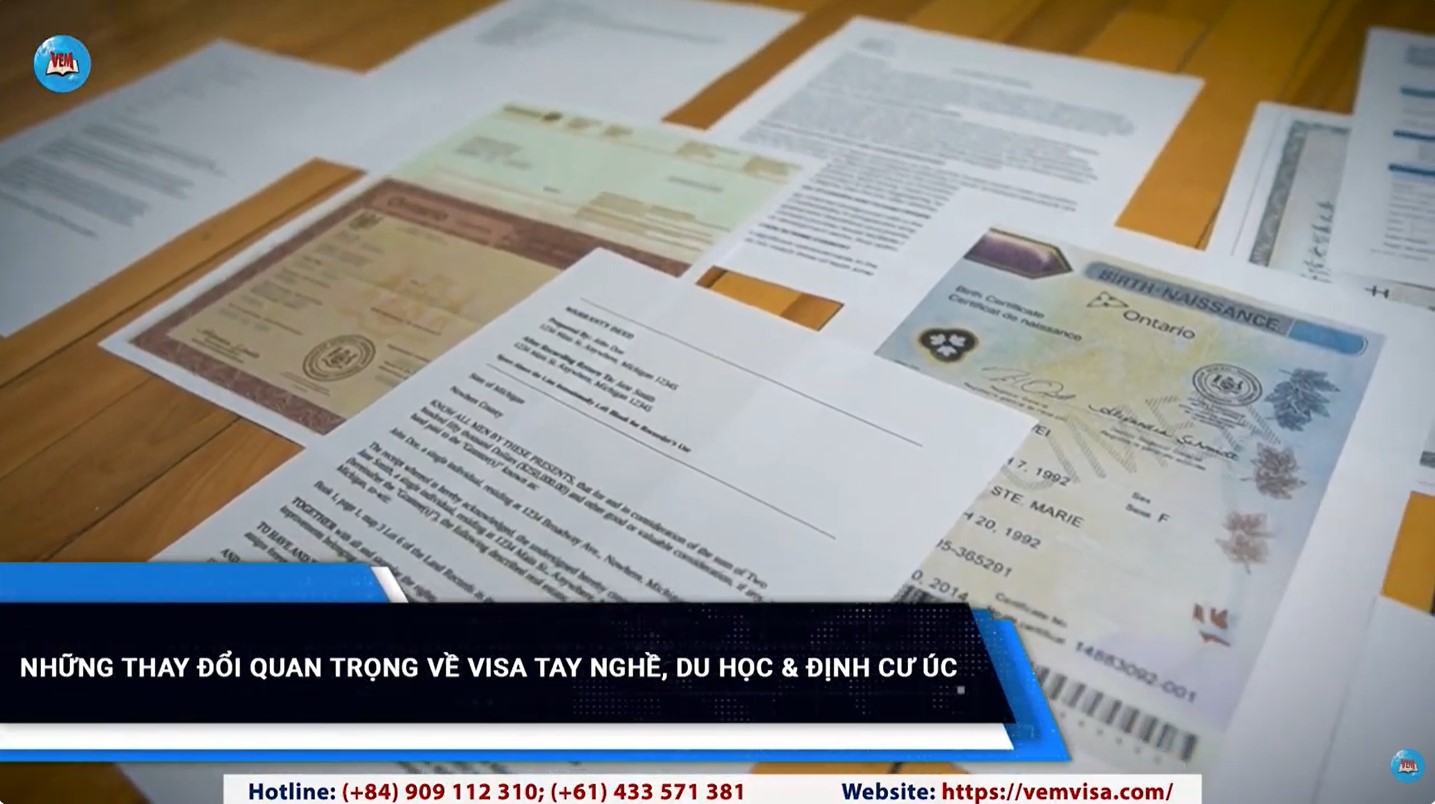 nhung thay doi quan trong ve visa tay nghe du hoc dinh cu uc