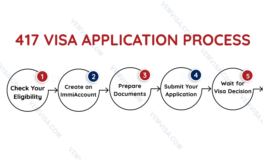 417 visa application process