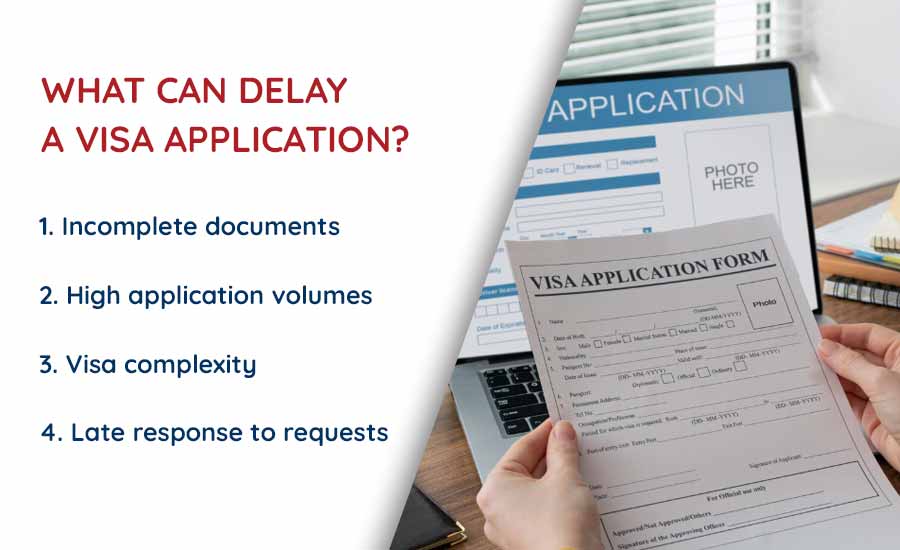 factors that can delay Australia visa processing times