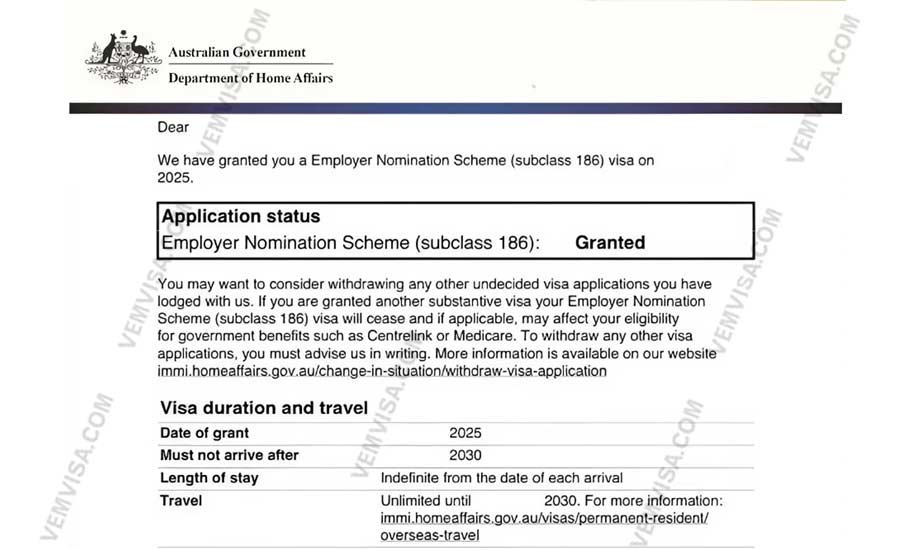 186 visa 186 visa