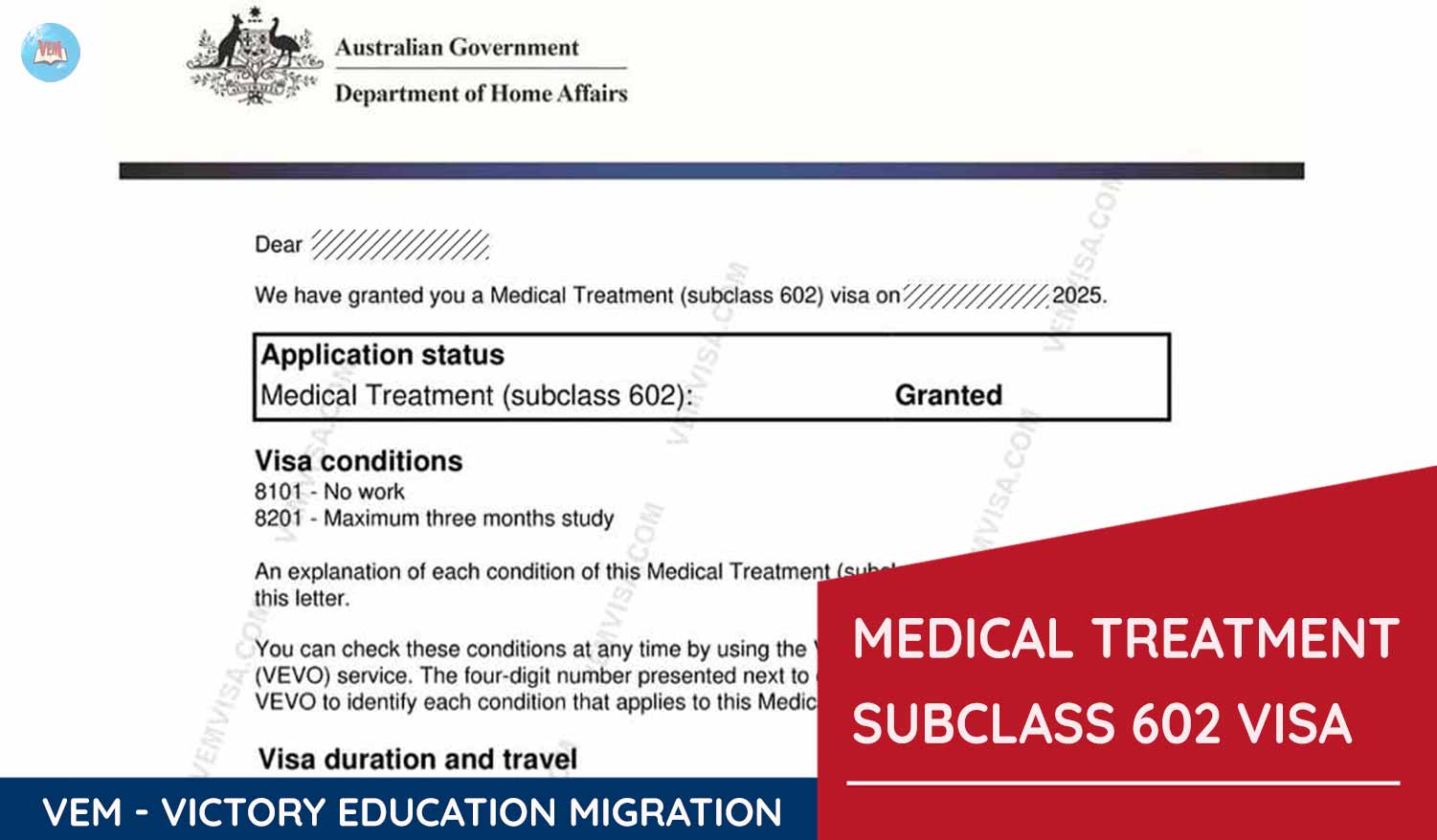 avt medical treatment visa
