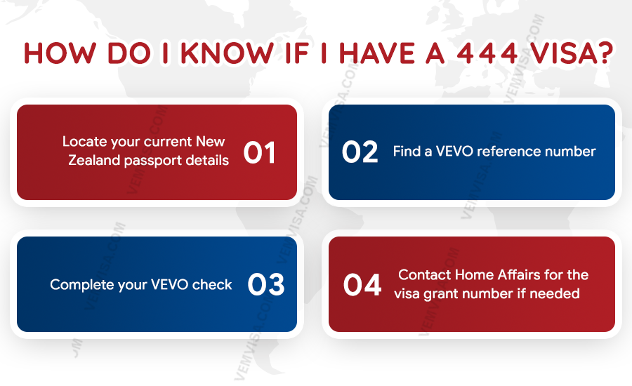 how do i know if i have a 444 visa