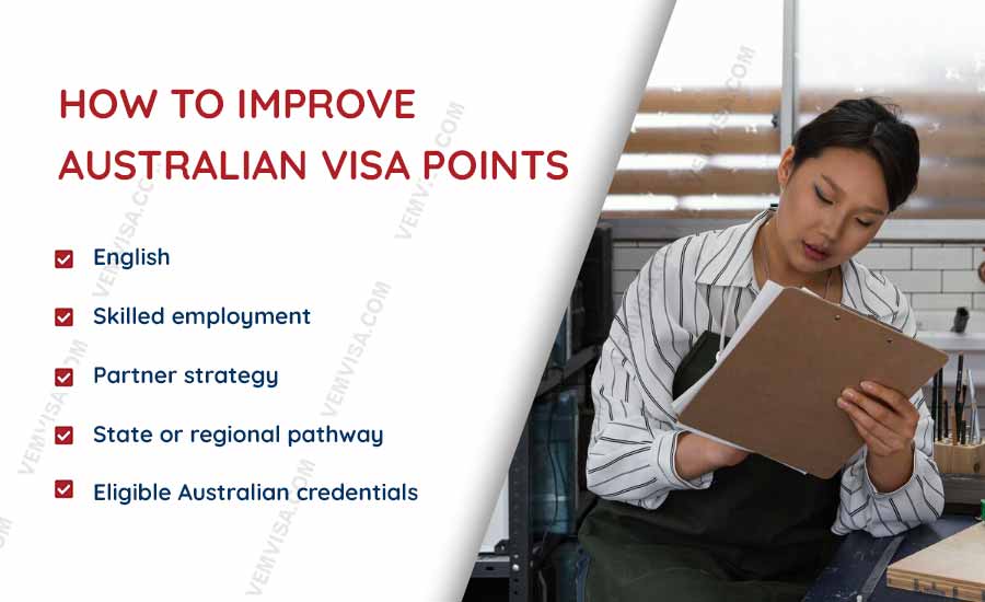 how to improve australian visa points
