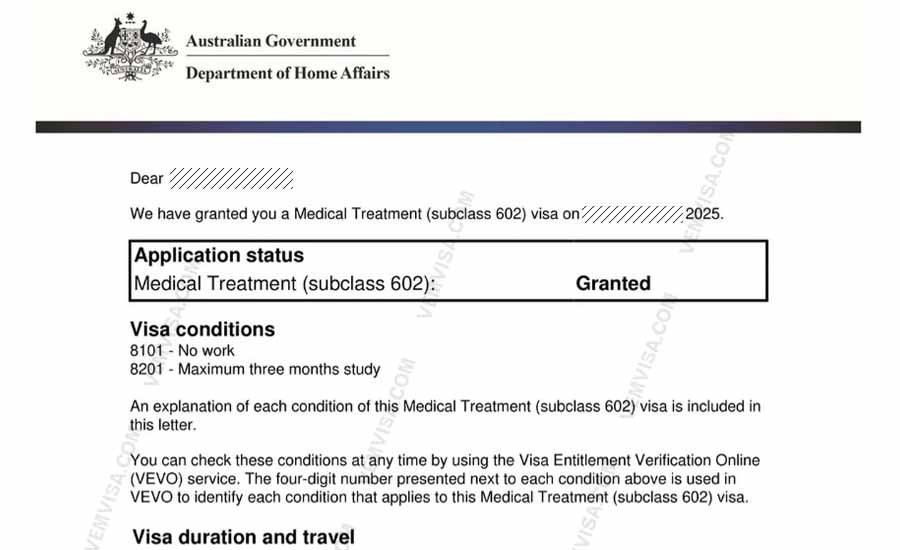 what is a 602 medical treatment visa what is a 602 medical treatment visa