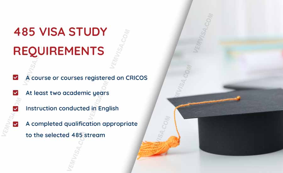 485 visa study requirements 485 visa study requirements