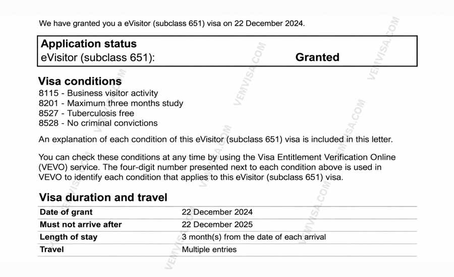 651 visa