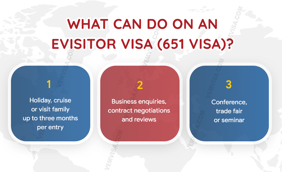 what can you do on visa subclass 651
