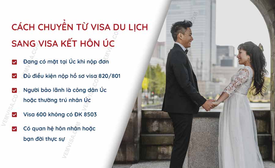 cach chuyen tu visa du lich sang ket hon