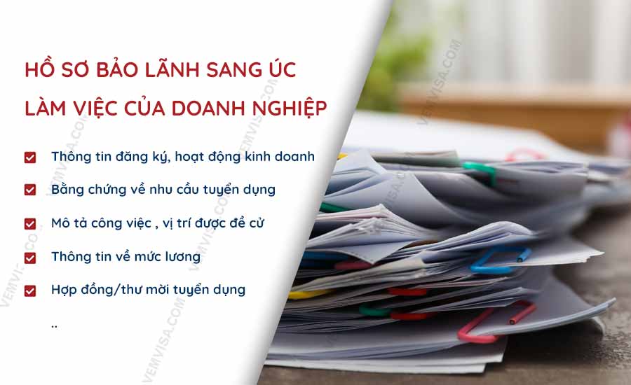 ho so cua doanh nghiep bao lanh