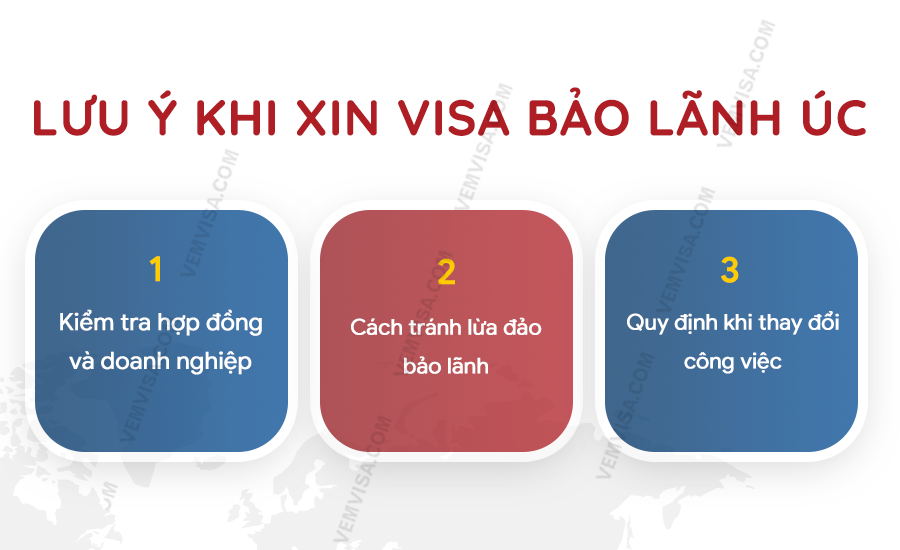 luu y khi xin visa bao lanh uc