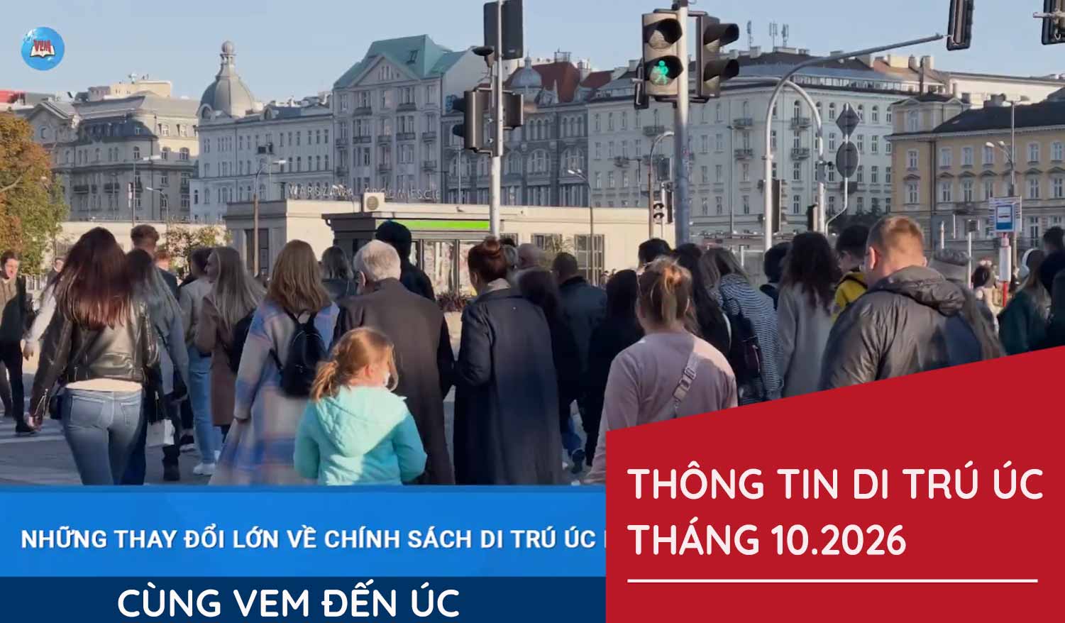 Thông tin mới nhất về di trú Úc tháng 10.2026